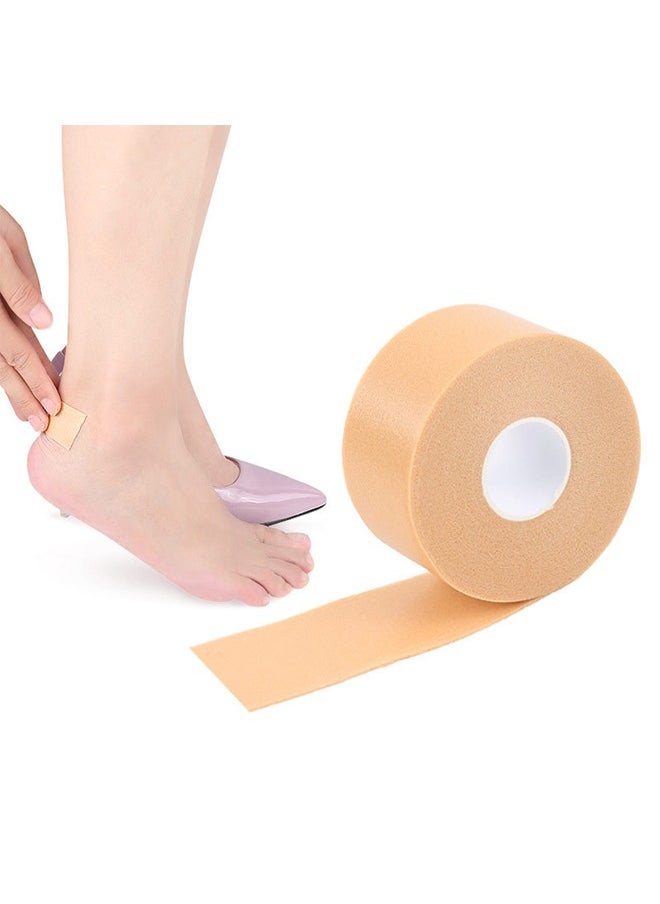 Foot Hand Care Protector Sticker, 4 Rolls Heel for Men and Women Heel Sticker Silicone Gel Protector, Waterproof Foam Heel Sticker Tape