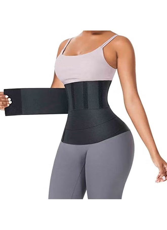 Waist Trainer for Women, Detachable Plus Size Adjust Tummy Wraps Band for Stomach Body Trimmer Waist Training