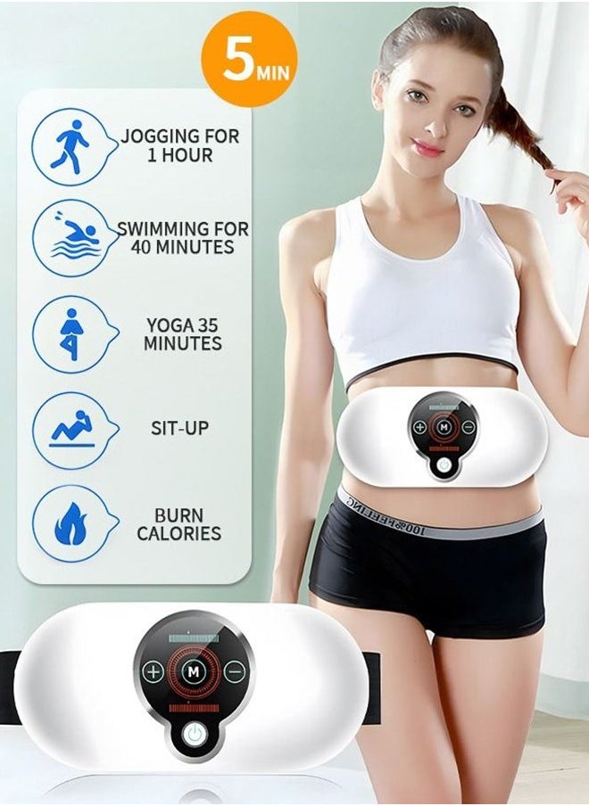 Electric Slimming Belt, Weight Loss Machine for Women, Adjustable Vibration Massage, Multiple Massage Modes, Belly Fat Burner, Promote Digestion