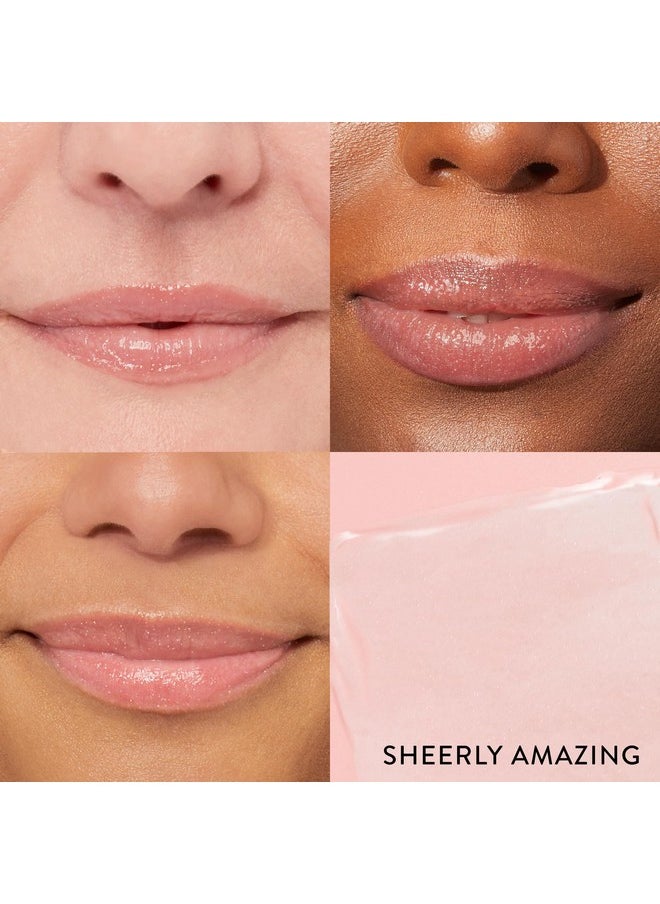 Jelly Balm Moisturizing Tinted Lip Balm - Sheerly Amazing - Hydrating Vitamin E - Semi-Shine Finish