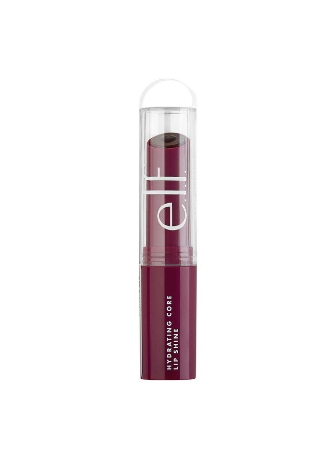 Hydrating Core Lip Shine, Conditioning & Nourishing Lip Balm, Sheer Color Tinted Chapstick, Ecstatic, 0.09 Oz