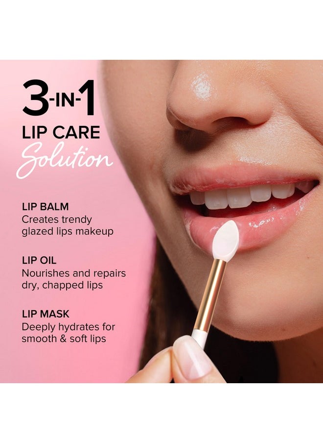 Lip Mask With Hyaluronic Acid - Overnight Lip Treatment - Lip Moisturizer For Very Dry Lips, Lip Sleeping Mask Butter Balm, Lip Care Hydration, Repair For Dry Cracked Lips - Hidratante De Labios