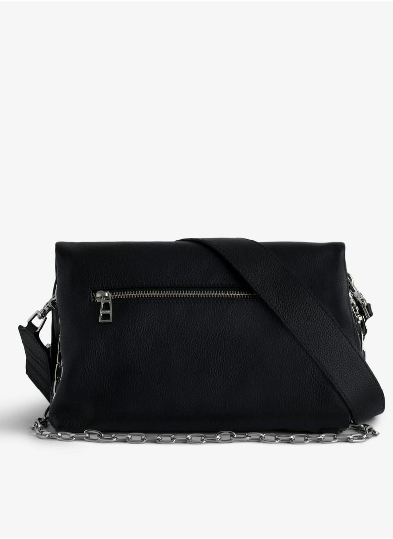 ZADIG & VOLTAIRE Rocky iconic women’s black grained leather bag