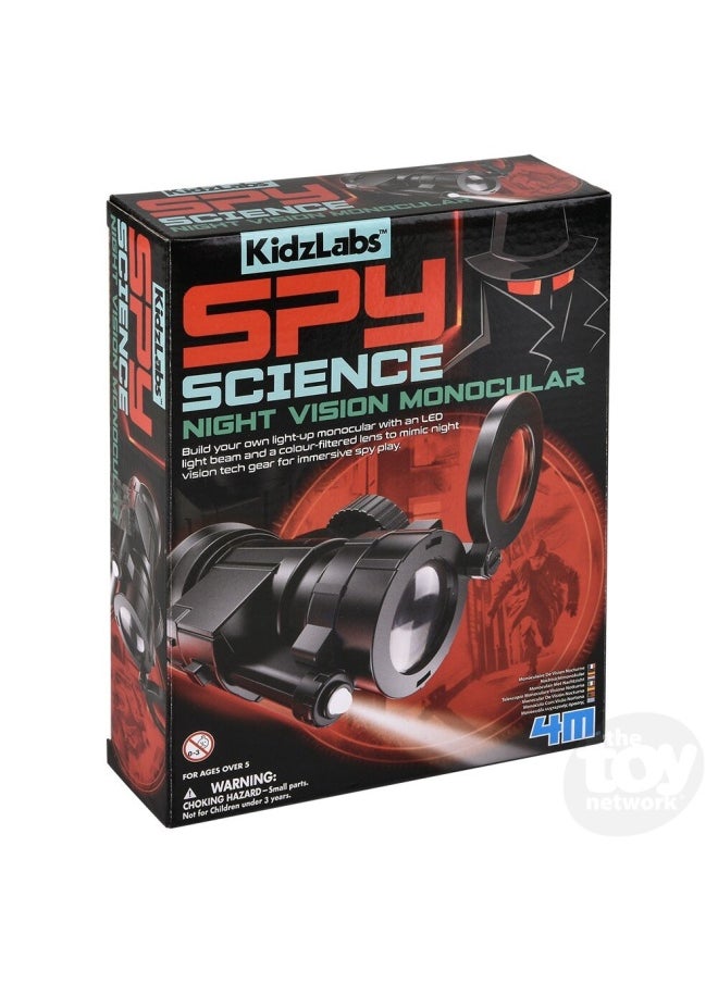 4M KidzLabs Spy Science Night Vision Monocular Science Kit