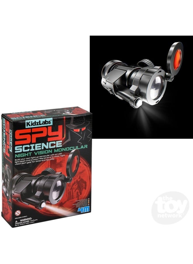 4M KidzLabs Spy Science Night Vision Monocular Science Kit