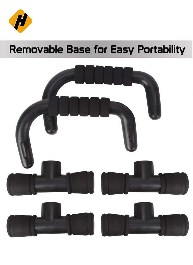 1 Pair of Push Up Bar Stands I-Type Handles Fitness Equipment Gym Home Muscle Training Tools Hot selling