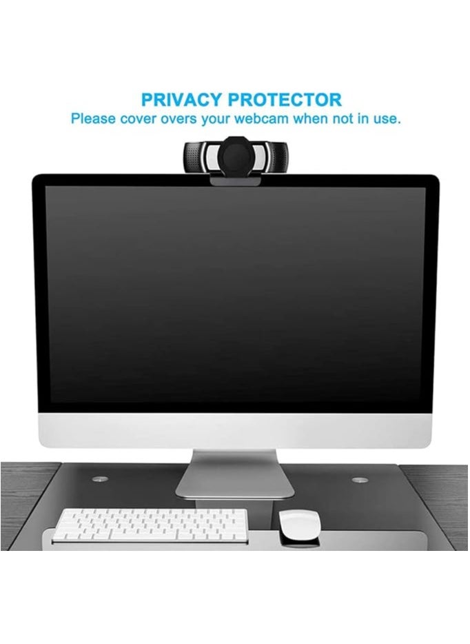 Webcam Privacy Cover, Shutter Protects Lens Cap Hood Covers with Strong Adhesive, Protecting Privacy and Security for Logitech HD Pro Webcam C920 & C930e & C922 & C922X Pro Stream Webcam