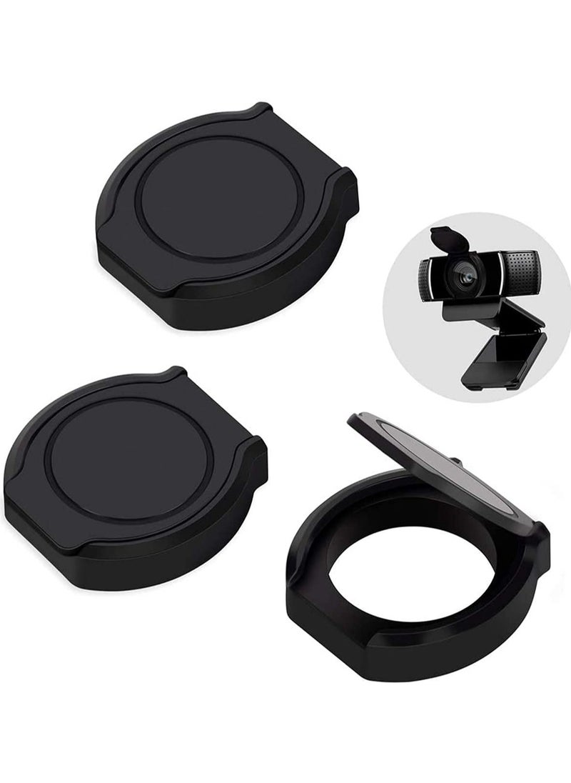 Webcam Privacy Cover, Shutter Protects Lens Cap Hood Covers with Strong Adhesive, Protecting Privacy and Security for Logitech HD Pro Webcam C920 & C930e & C922 & C922X Pro Stream Webcam