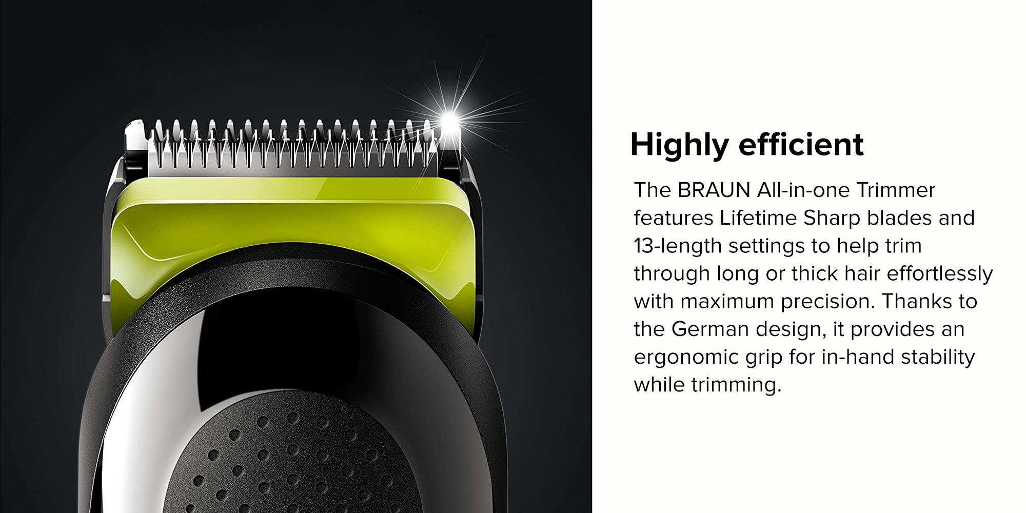 All-in-one Trimmer 6-in-1 MGK3221 Green/Black