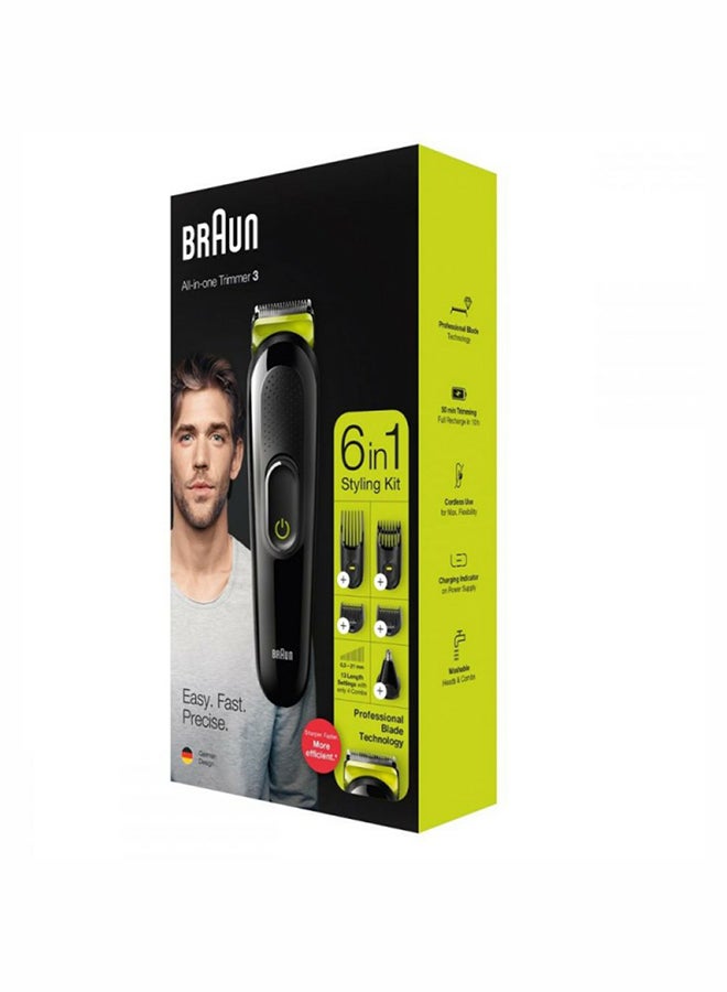 All-in-one Trimmer 6-in-1 MGK3221 Green/Black