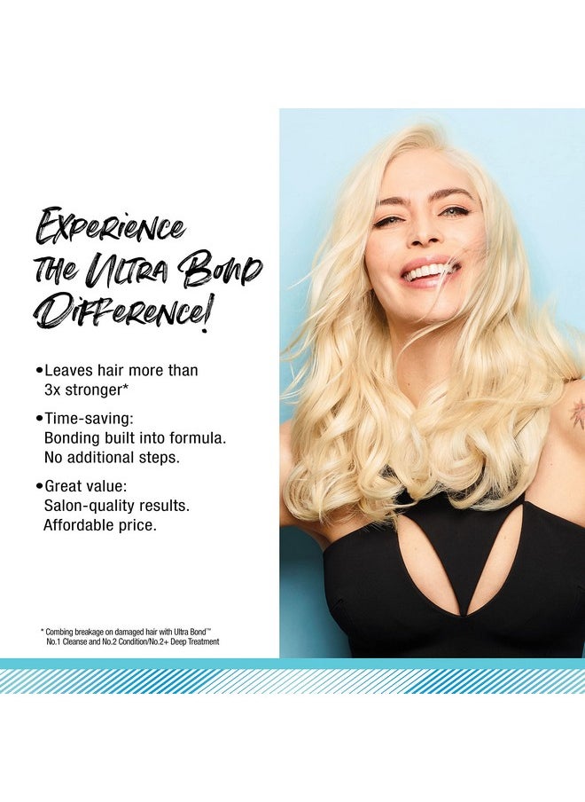 Ultra Bond Overnight R&R Strengthen Leave-In Hair Treatment With Built-In Bonding - Designed To Protect Color-Treated Blonde Hair, 4 Fl Oz