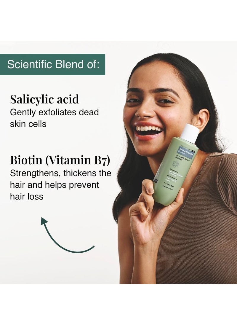 Expert Anti-Dandruff Shampoo + Mask | Dandruff Reduction | Targets Oily Scalp & Sheds Dry Flakes | Advanced Hair Growth Serum |Hair growth & Hair fall control serum for Women & Men