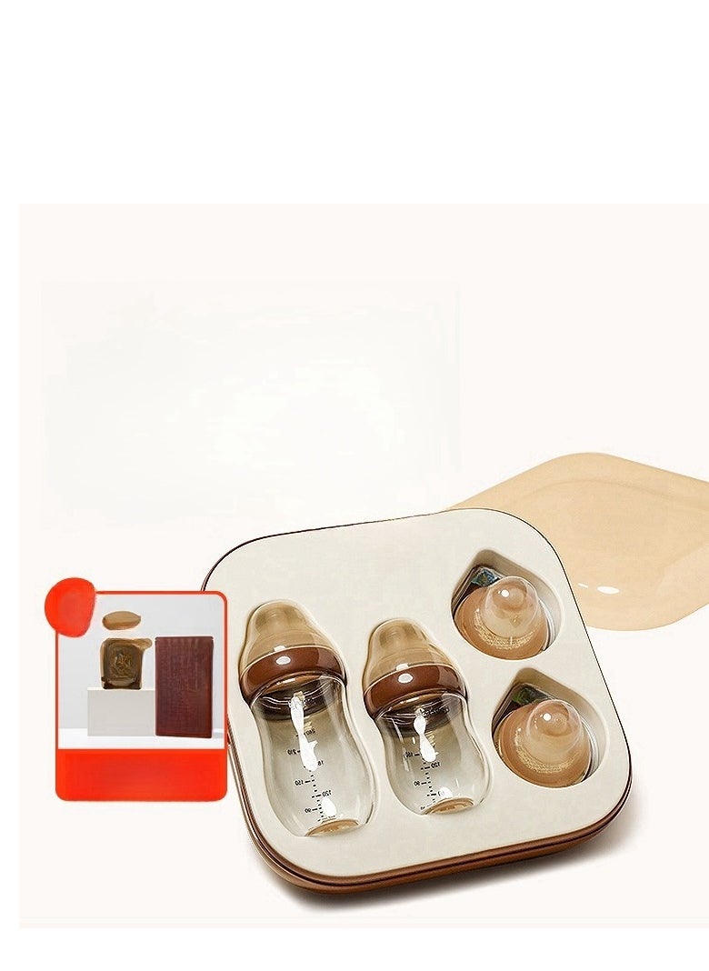 Bottle Gift Box Set - Baby Gift - Newborn Baby Gift PPSU Bottle Anti Drop Multiple Water Cups