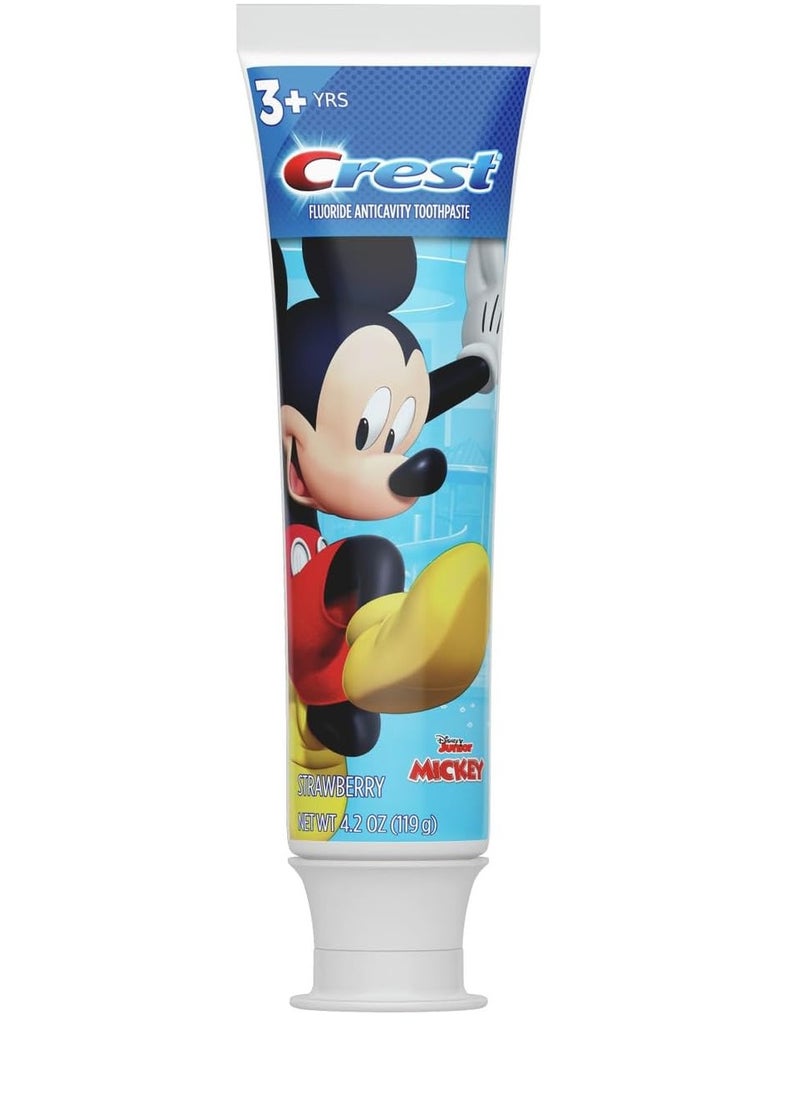 Crest Kid's Strawberry Toothpaste Featuring Disney Junior's Mickey, 4.2 Oz