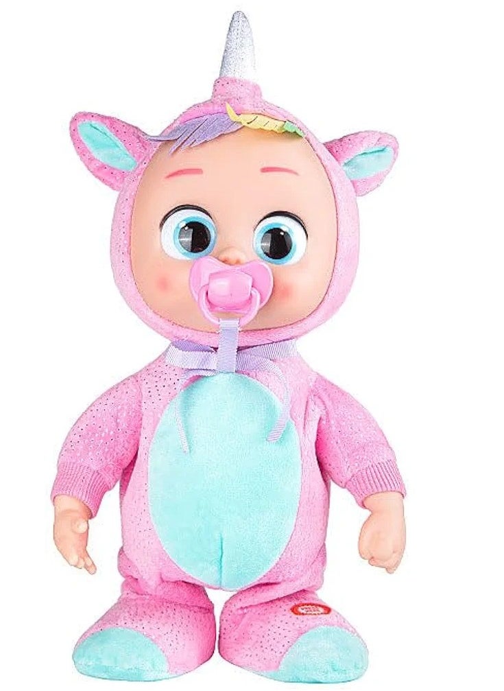 Crying Baby Music Doll Toy Baby Doll Walk, Cry Doll Electric Plush Toy