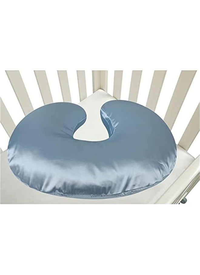 Baby Nursing Pillow Cover Newborn Maternity Breastfeeding Pillow Cover Satin U-Shape Nursing Pillow Breathable Slipcover