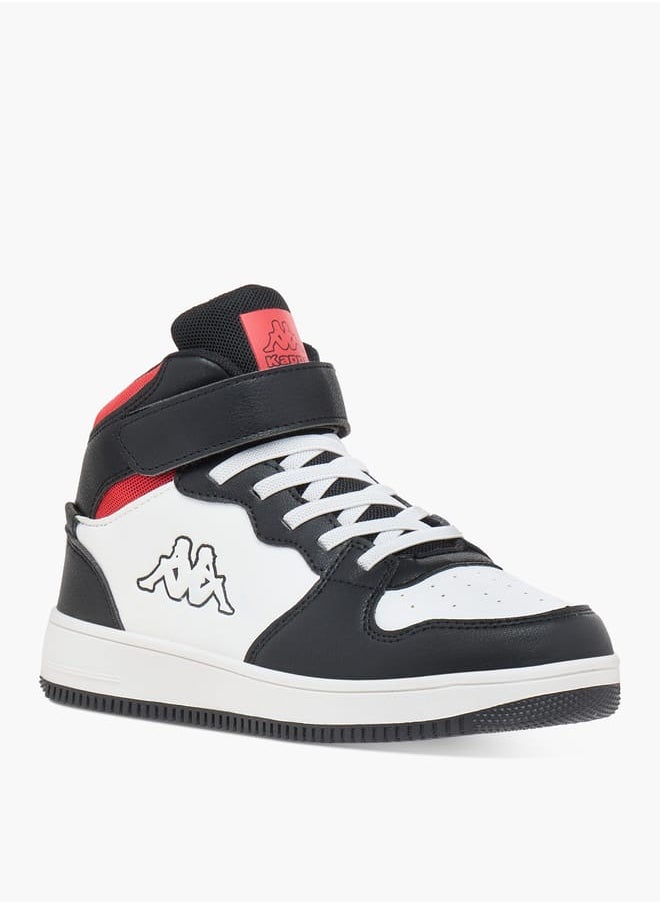 Boys' Logo Detail Sports Shoes with Hook and loop Closure