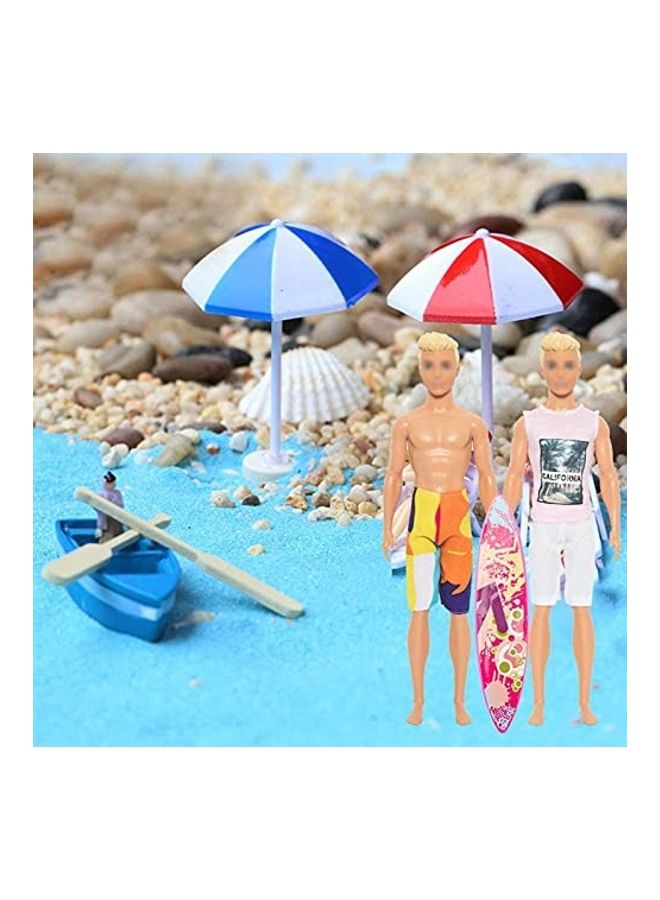 56-Piece Clothes and Accessories for 11.5 Inch Girl Boy Doll Different Occasions Include 20 Set Handmade Dresses/Casual/Swimsuit/Sportswear, 18 Pair Shoes