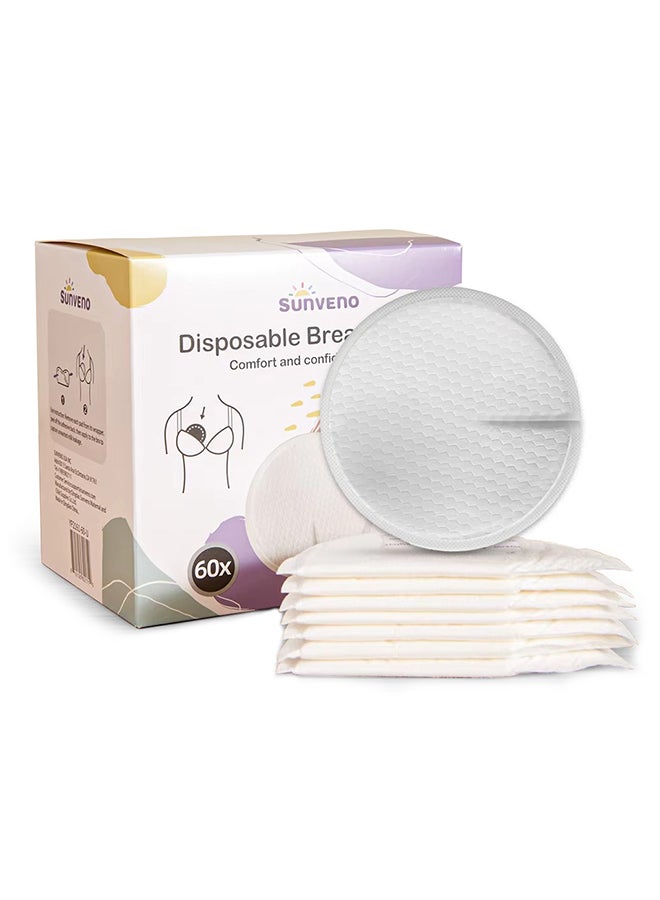 Disposable Breast Pads (60pcs/Box) - White