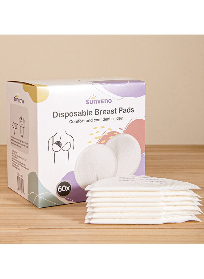 Disposable Breast Pads (60pcs/Box) - White