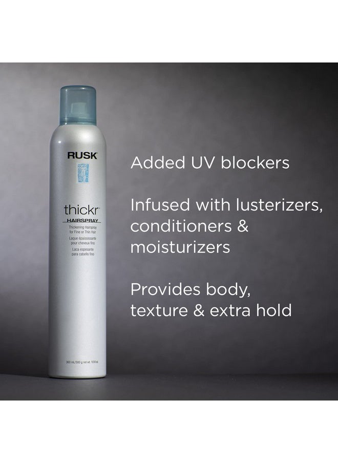 Thickening Hairspray, 10.6 Oz, Extra-Hold Hairspray, Powerful Texture And Shine, Uv Blockers To Protect Color-Treated Or Highlighted Hair