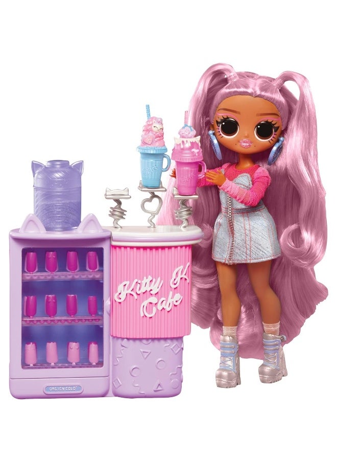 LOL Surprise OMG Kitty K Café Fashion Doll Playset (Colours May Vary)