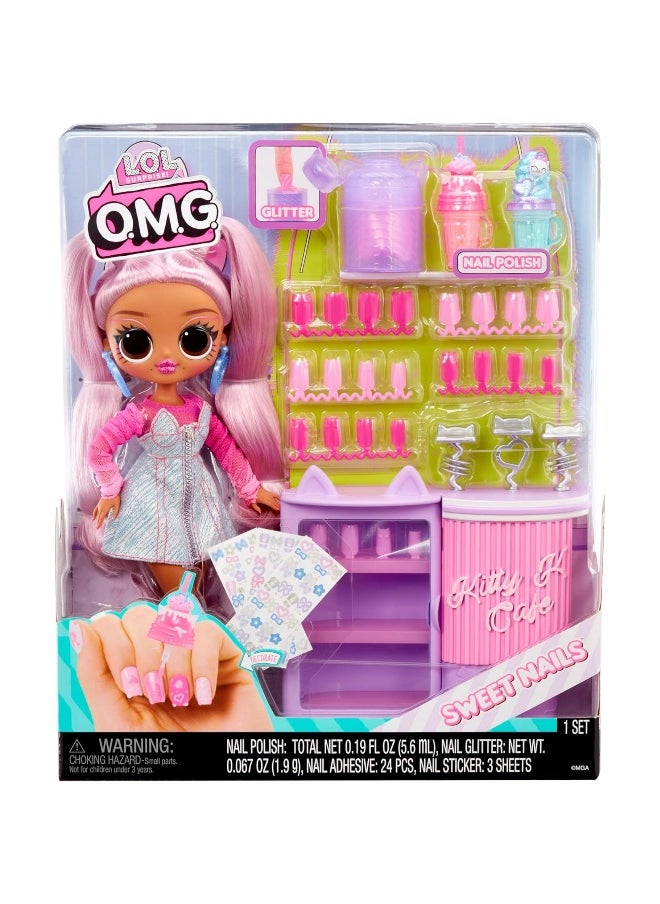 LOL Surprise OMG Kitty K Café Fashion Doll Playset (Colours May Vary)