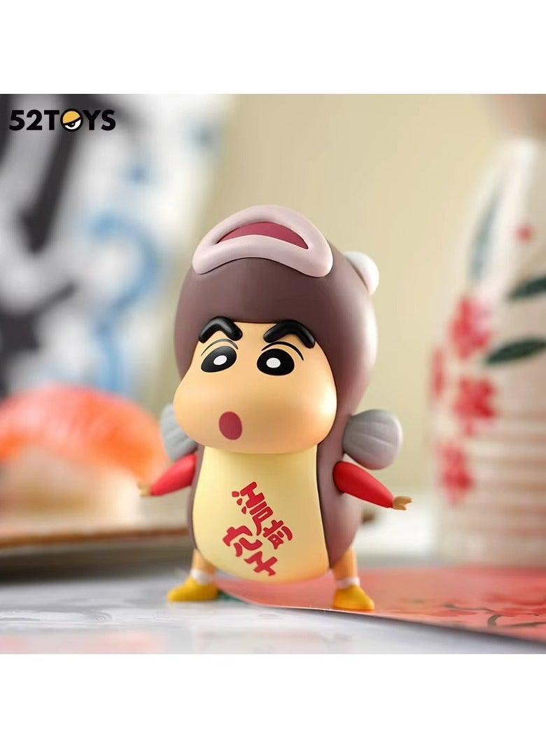 52TOYS BLIND BOX Crayon Shinchan Food Materials, Mystery Box, random Box, Anime Figure Desktop Decoration, Gift for Anime Fans