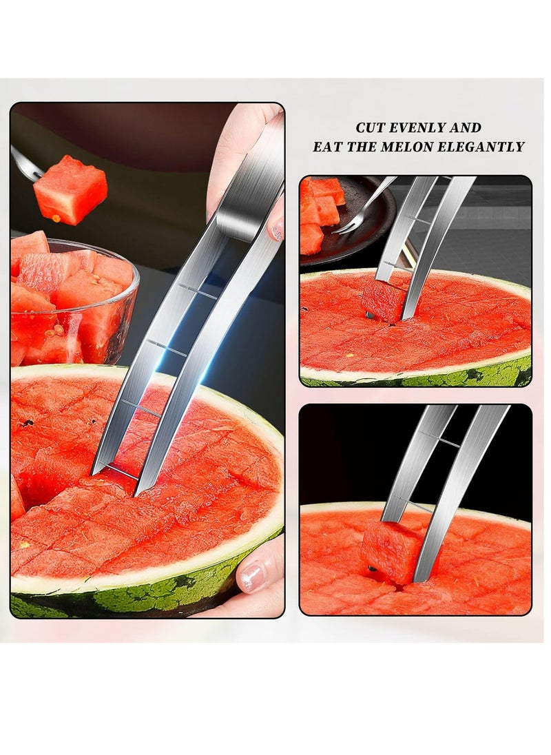 Quickly Safe Watermelon Cutter Slicer Cube Cutter Corer Fruit Vegetable Tools for Kitchen