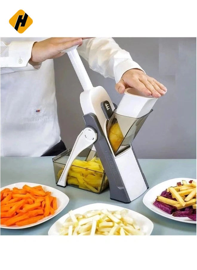 Vegetable Cutter Safe Mandoline Slicer TikTok Adjustable Vegetable Chopper Multi purpose Food Vegetable Slicer for Kitchen