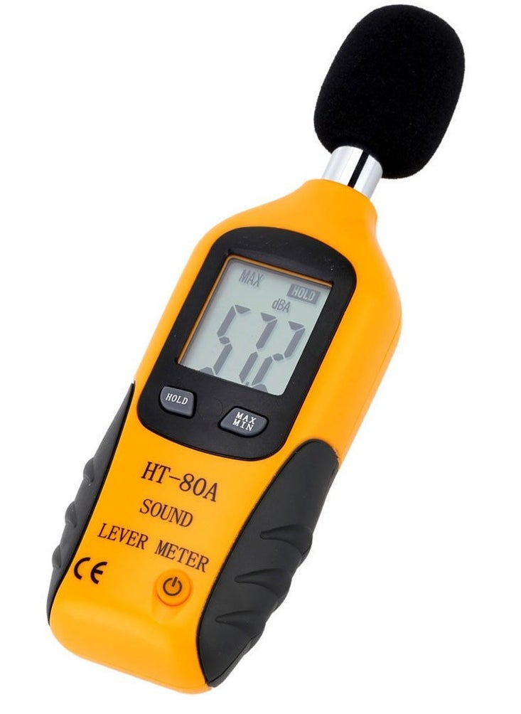 Digital Noise Tester 30 to 130 dBa Handheld Accurate Sound Level Measurement Device