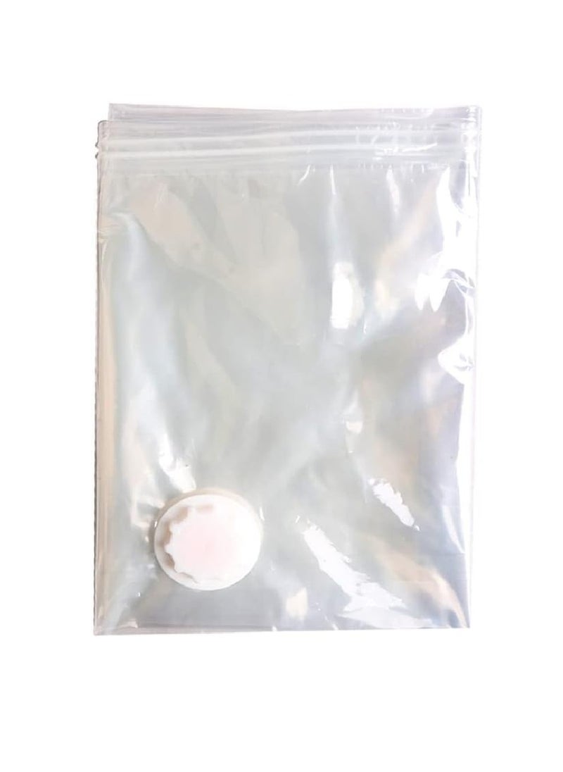 Vacuum Storage Bag Space Saver Pressure Bag for Storing Clothes Beddings Towels Reusable And Wear Resistant 12 Pcs 60X80CM