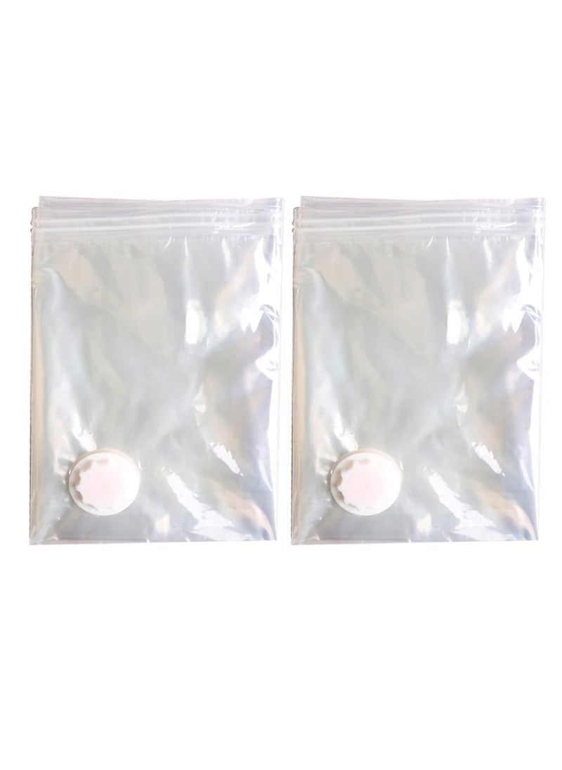 Vacuum Storage Bag Space Saver Pressure Bag for Storing Clothes Beddings Towels Reusable And Wear Resistant 12 Pcs 60X80CM