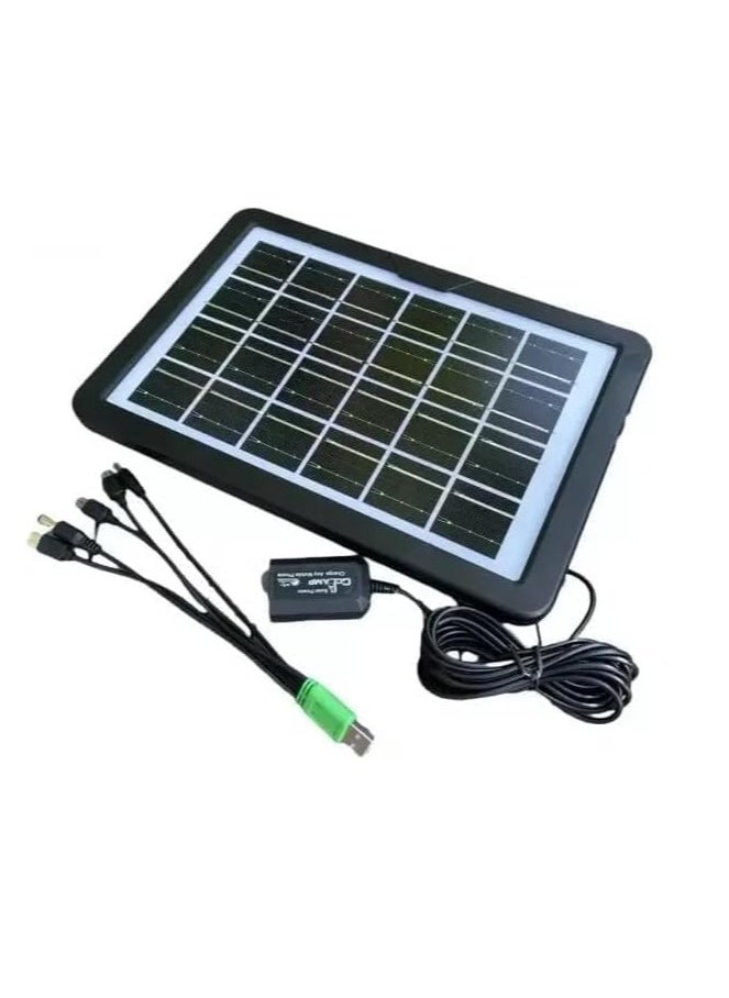 Solar panel Cclamp CL-680 8 W 28x20 cm USB - Black