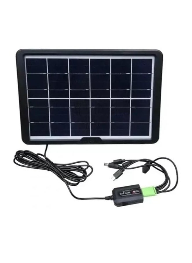 Solar panel Cclamp CL-680 8 W 28x20 cm USB - Black