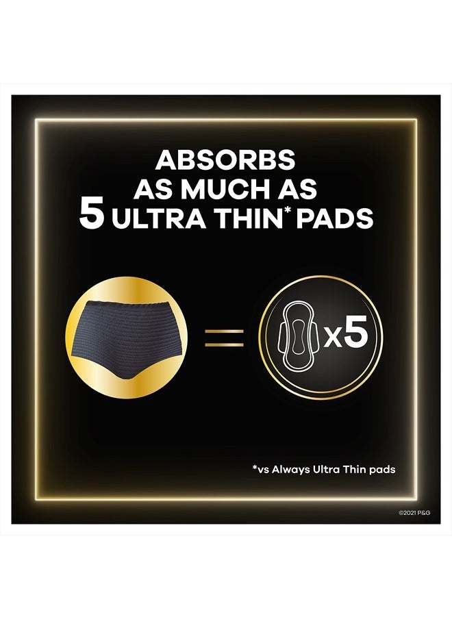 ZZZ Overnight Disposable Period Underwear for Women Size S/M, 360 Degrees Coverage, 7 Count
