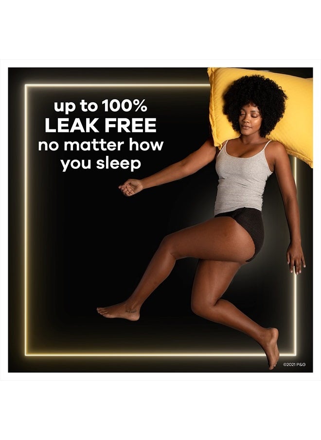ZZZ Overnight Disposable Period Underwear for Women Size S/M, 360 Degrees Coverage, 7 Count