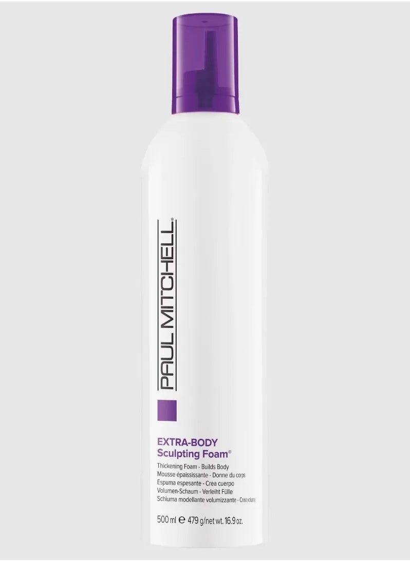 Extra-Body Sculpting Foam, Thickens + Builds Body, For Fine Hair, 500ml