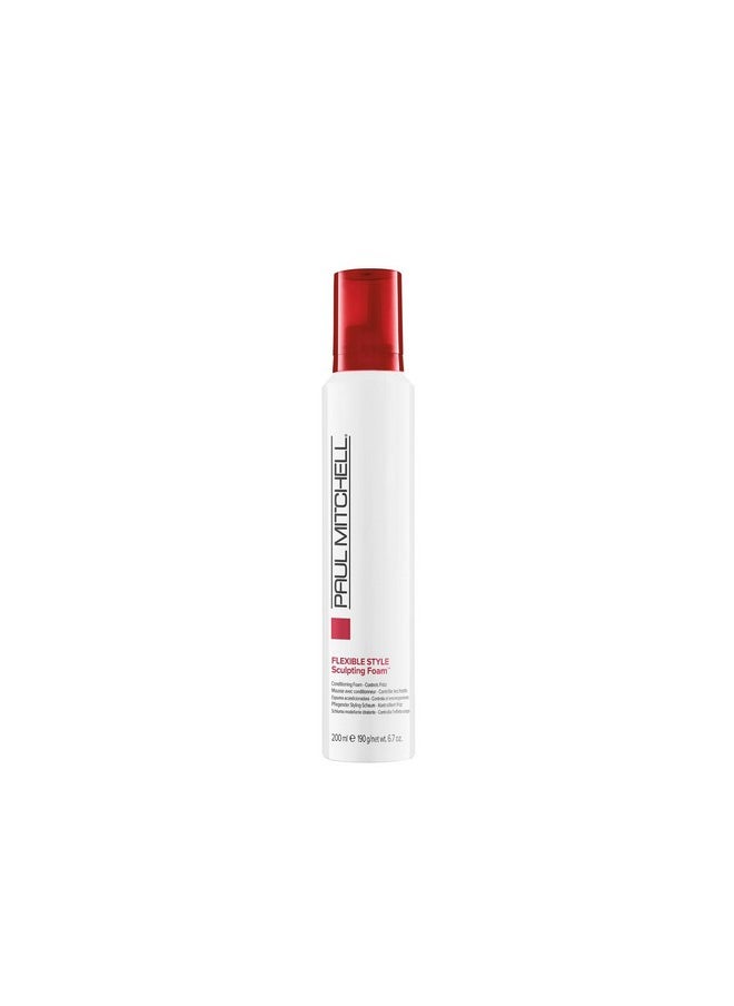 Sculpting Foam, Conditions + Controls Frizz, For All Hair Types, 6.7 Oz.