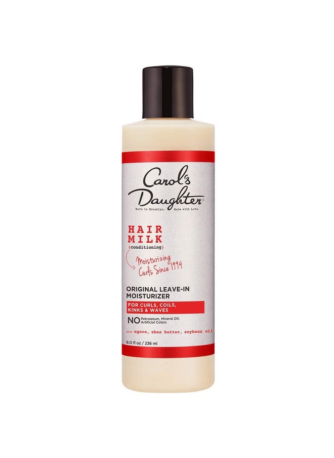 Cts By Carol'S Daughter, Hair Milk Original Leave-In Moisturizer For Curls, Coils And Waves With Agave And Shea Butter, 8 Fl Oz (Packaging May Vary)