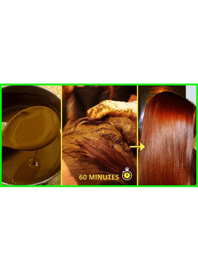Henna Leaves Powder For Hair, Beard - (Pack Of 2 Of 100Gm Each)