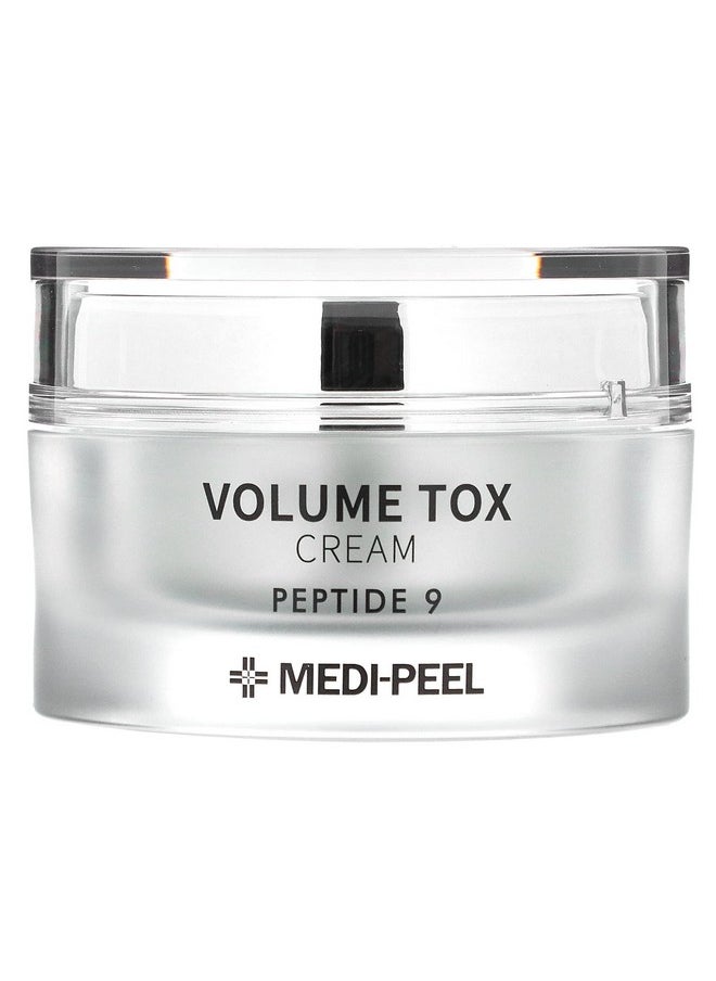 Peptide 9, Volume Tox Cream, 1.76 Oz (50 G), Anti-Wrinkle Cream, Collagen, Hyaluronic Acid, Moisturizing Cream, Enhance Elasticity, Anti-Aging, Volumize Skin, Korean Skincare