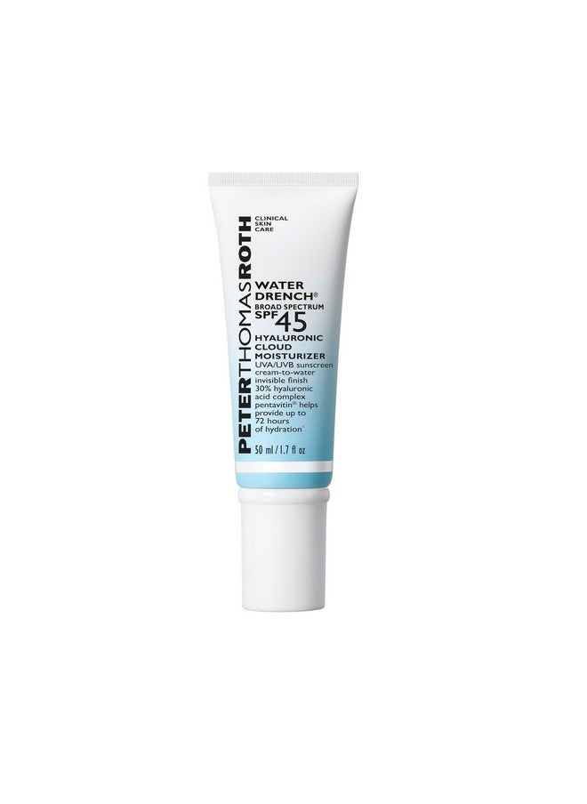| Water Drench Broad Spectrum Spf 45 Hyaluronic Cloud Moisturizer | Spf Moisturizer For Face, Lightweight Sunscreen For Face (Pack Of 1)