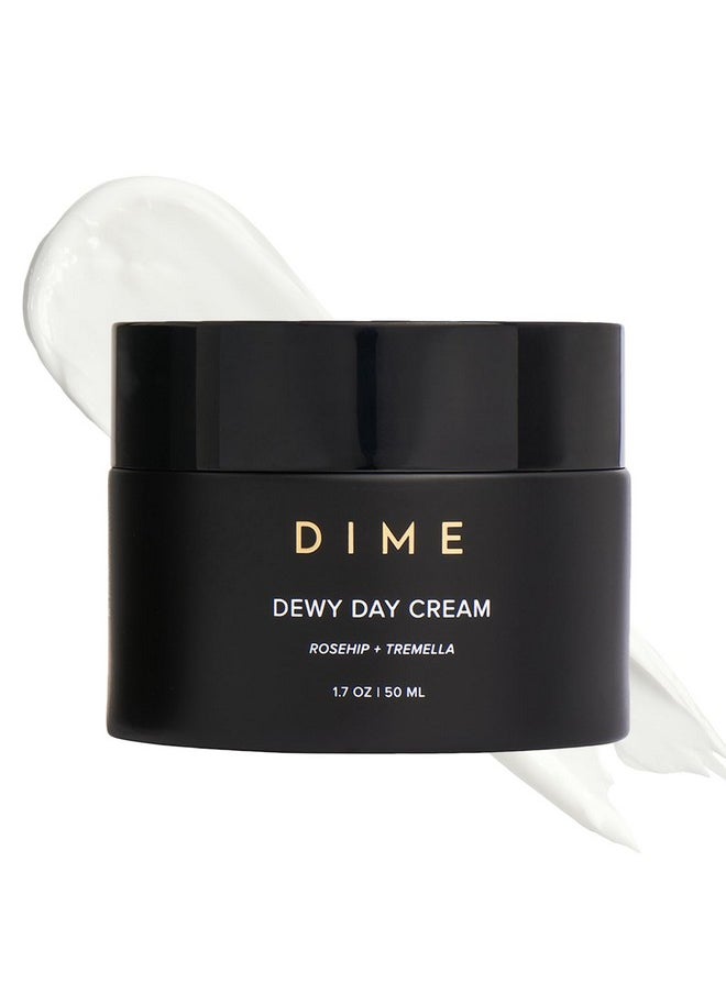 Beauty Dewy Day Cream, Morning Face Moisturizer With Rosehip Oil And Snow Mushroom, 1.7 Oz / 50 Ml