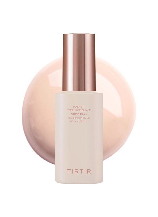 Mask Fit Tone Up Essence | Tinted Moisturizer, All-In-One Base, Glass Skin Look, Deep Hydration, Long-Lasting, Natural Coverage, Lightweight, Make-Up Free Look, 1.01 Fl.Oz. (Beige)