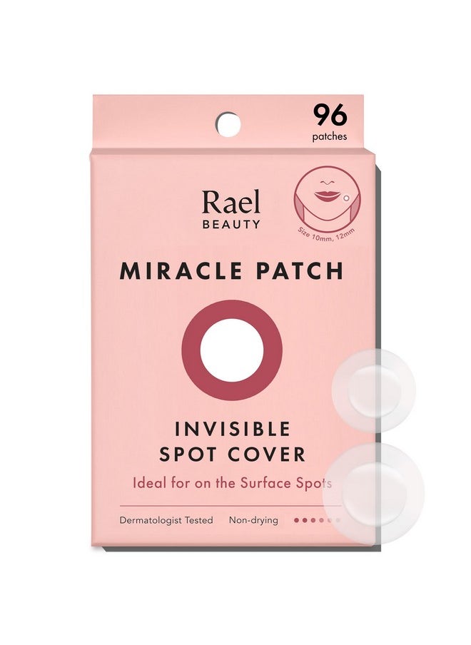 Pimple Patches, Miracle Invisible Spot Cover - Hydrocolloid Acne Patch For Face, Blemishes, Zits Absorbing Patch, Breakouts Spot Treatment For Skin Care, Facial Sticker, 2 Sizes (96 Count)