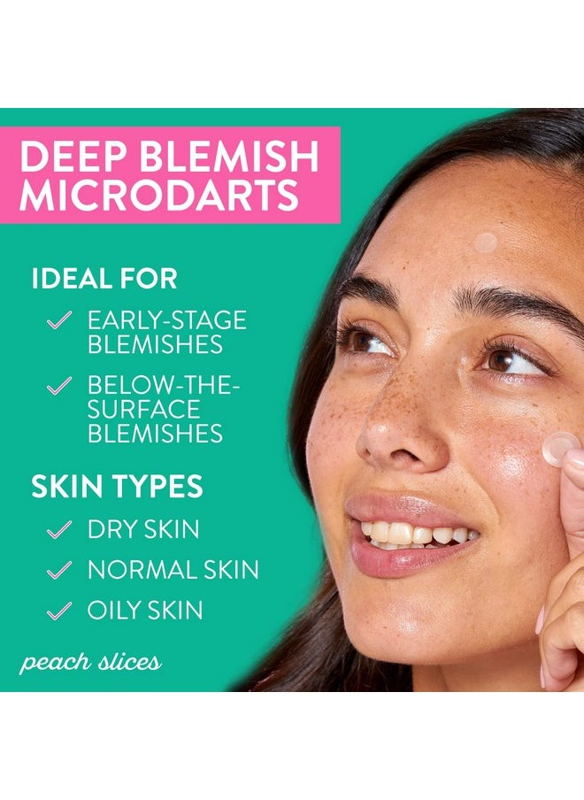 | Deep Blemish Microdarts | Acne Patch | Early Stage & Deep Pimples | Fast-Acting | Salicylic Acid | Tea Tree Oil | Niacinamide | Cica | Hyaluronic Acid | Spot Treatment | 9 Patches