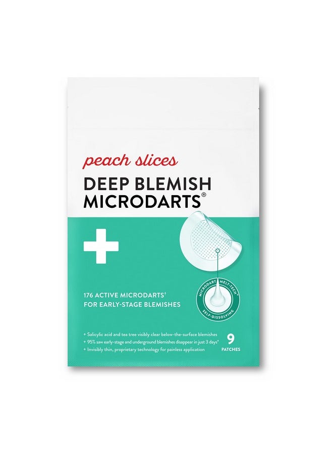 | Deep Blemish Microdarts | Acne Patch | Early Stage & Deep Pimples | Fast-Acting | Salicylic Acid | Tea Tree Oil | Niacinamide | Cica | Hyaluronic Acid | Spot Treatment | 9 Patches