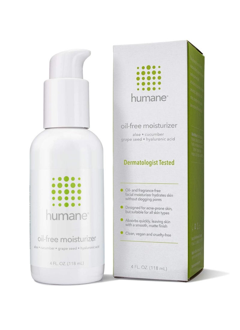 Oil-Free Daily Lightweight Acne Face Moisturizer with Soothing Antioxidants, Dermatologist-Tested, 3oz