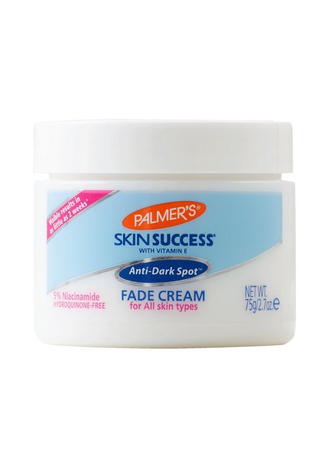 Skin Success Anti-Dark Spot Fade Cream With Vitamin E And Niacinamide, Helps Reduce Dark Spots And Age Spots, Suitable For All Skin Types 2.7 Ounce